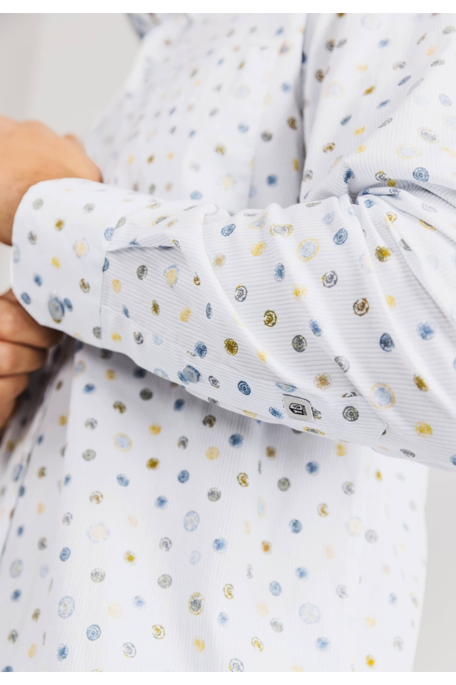 POPLIN OVERHEMD MET STREEPDESSIN 21215262 1156